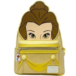 Beauty and Beast Beauty Colorful Glass Mini Backpack Cartoon Double Shoulder Women Portable Backpack