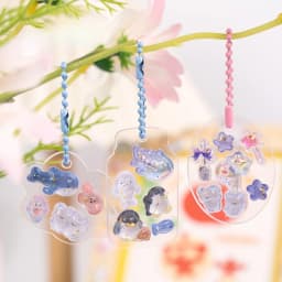 1 pc/4 pcs Cartoon 3D Drop Relief Stickers Mini Rabbit Sea Animals Cats Scrapbooking Diy Journal Cute School Stationery Stickers