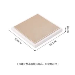 Champagne White Display Case Necklace Rack High-End Jade Jewelry Display Props Counter Display Crystal Exhibition Stand