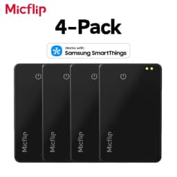 Micflip Bluetooth Wallet Tracker Card for Samsung Galaxy Smart Tag 2 Tracking Locator Item Finder Works with Samsung SmartThings