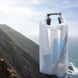 Half Transparent Waterproof Swimming Bag Dry Sack 2//5/10/15/20L Floating Dry Gear Bags For Boating Fishing Rafting Swimming
