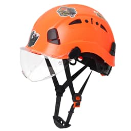 Construction Safety Helmet with Visor DIY Stickers For Engineer ABS Hard Hat Industrial Work Cap Rescue Head Protection CE ANSI