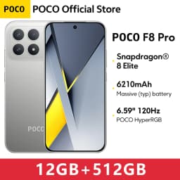 Newest POCO F8 Pro 5G Global Version Smartphone 256GB 512GB Snapdragon 8 Elite 6.59"120Hz HyperRGB AMOLED Display 6210mAh NFC
