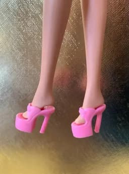 New styles shoes toy flat foot boots high heels accessories for your 1:6 BB dolls BBAAX1