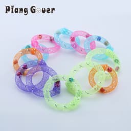 Small Ring Random Mix Donut Bell Sounds Cat Toy Interactive Grid Tube Pet Toys