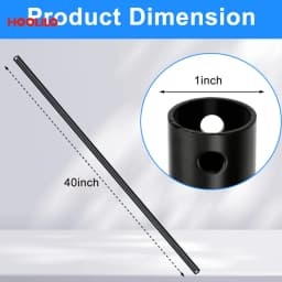 Ceiling Fan Downrod Ceiling Fan Boom Special Customized Metal Design Size Ceiling Fan ROD Ventilador De Techo