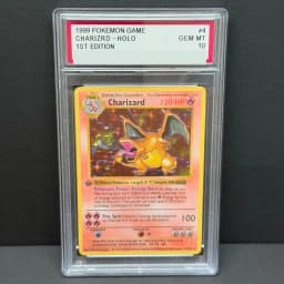 1999 Charizard 4/102 1st Edition Base Set Rare Non-Holo Vintage Mitsuhiro Arita WOTC Fire Type Display Collectible Gift