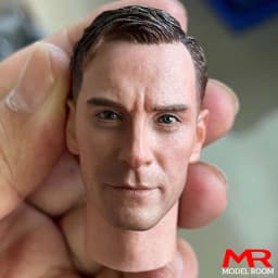 1/6 Scale Male Soldier Vasily Lebin Peiper Miller Egon Laina Head Sculpt Carving Model Fit 12'' Action Figure Body Dolls