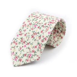 47 Styles Floral Ties For Men Women Elegant Beautiful Flower Printed Necktie Narrow Skinny Cravat Fit Wedding Party Workplace