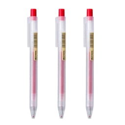 0.5mm Press Gel Pen Blue/Black/Dark Blue/red Ink MUJIs Refills Rod Handle Ballpoint School Office Student Writing Stationery