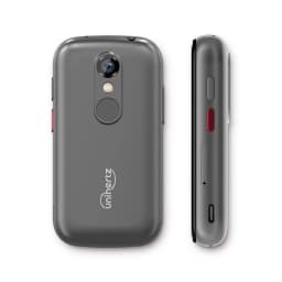 Unihertz Jelly 2E Mini 4G Android 12 Unlocked Smartphone 4+64GB With SD Card Silver Grey And VoLTE HD Voice Support