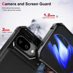 Flip Wallet Case Card Holder Slot Phone Case for Google Pixel 7 8 9 Pro XL 9A 8A 7A Leather Bracket Back Protective Cover