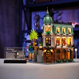 Led Light Kit For LEGO 10297 Boutique Hotel Collectible Building Blocks Model Only Light Kit Included