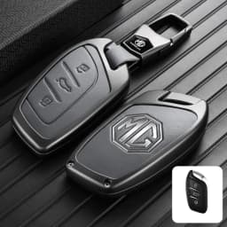Key Fob Cover Full Protection Shockproof For MG ZS MG 4 MG HS MG 5 MG RX8 Zinc Alloy Heavy Duty Car Accessories