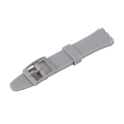 Watch strap accessories compatible for Swatch 17mm19mm colorful silicone rubber waterproof wristband bracelet for men and women