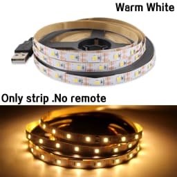 5V RGB LED Strip Light USB 5 V PC TV Backlight 2835 0.5m 1m 2m 3m 4m 5m 5 V Volt USB Led Strip RGB Lights Lamp Tape Diode Ribbon