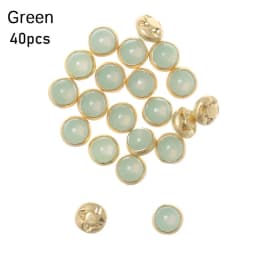 20/40 Pcs 4mm Mini Doll Buttons Ultra-small Pearl Buckle Belt Buckle Doll Shoes Buckle DIY Doll Clothing Buckles Accessories