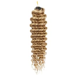 #30 Colored 100% Human Hair for Highlight Miracle Knots Crochet Deep Wave Feather Crochet Boho Braids Wavy Bulk Hair Extensions