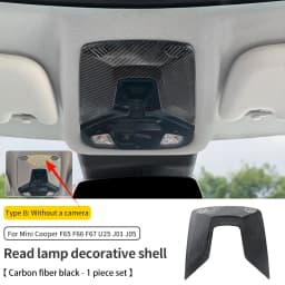 Reading Light Frame Trim Cover For Mini Cooper F65 F66 E/SE J01 EV Aceman J05 U25 Countryman ABS Car Interior Decor Accessories