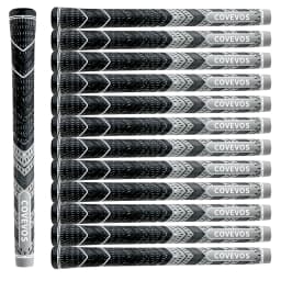 13pcs Golf Grips, Made of Natural Rubber, with Durable Non-Slip Design, Suitable for Men and Women.