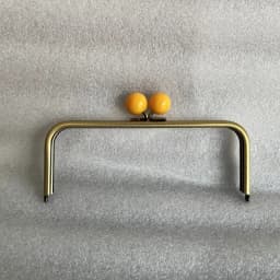 Size 22cm Big Ball Clasp DIY Handbag Accessories Kiss Lock For Handbags Craft Purse Frame Bag Parts No Screw Frame High Quality