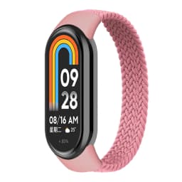 Braided bands for Mi Band 11/10/9/8/7/6/5/4Strap accessories Elastic Nylon Replacement belt bracelet correa for Xiaomi Miband 8