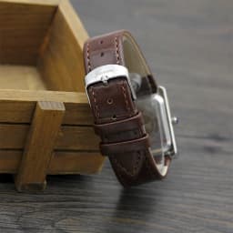 New Top Quality Leather Strap Quarts Watch Simple Square Rome Women's Wristwatch Neutral Couple Watch Sapphire Ladies Watch