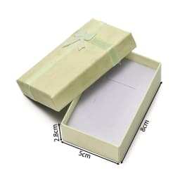 1Pcs High Quality Jewelry Gift Box Square/Rectangle Case for Ring Necklace Earring Bracelet Packaging Display