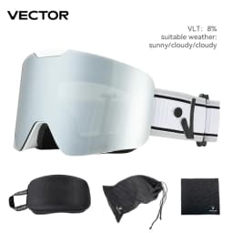 VECTOR Brand Ski Goggles Children Snowboard Goggles Glasses for Skiing UV400 Protection Skiing Snow Glasses Anti-Fog Ski Mask
