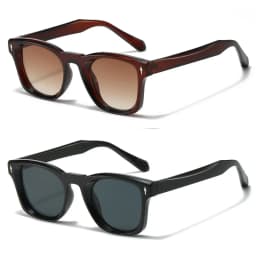 2025 New Square Sunglasses for Men, Fashion Simple Design, UV400 Protection, Suitable for Multiple Scenarios