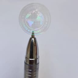 290pcs 20mm Diameter Round Transparent Hologram Orignal Sticker Genuine Guarranteed Avoid Open Tamper Proof Clear Label Seal