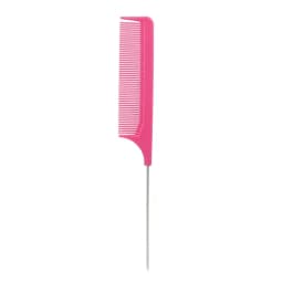 Professional Hair Tail Combs Stainless Steel Salon Cut Styling Comb Spiked Hair Care Styling Tools Barber Accessories Fine Teeth
