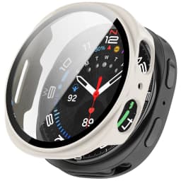 Tempered Glass+PC Cover for Samsung Galaxy Watch 9 44mm 40mm All Coverage Protective Bumper Case for Galaxy Watch 8 Accessories