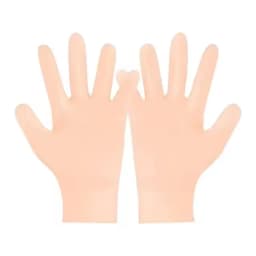 Silicone Skin Care 3-Piece Set - Reusable Moisturizing Mask Set, Gloves, Socks - For Face, Hands and Feet Dry, Cracked Skin, Set