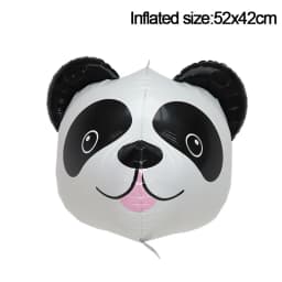 3D Elephant Giraffe Tiger Lion Head Animal Foil Balloon Jungle Safari Birthday Party Decorations Kids Gift Toy Helium Air Globos