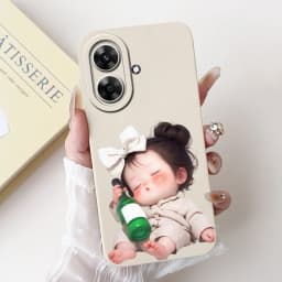 For Realme Note 60 Case RMX3933 Cool Machine Fashion Painted Cover Soft TPU Phone Case For Realme Note 60X Note60 Narzo N61 Bags