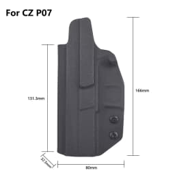 Tactical Concealed Carry IWB Holster Kydex Gun Holster Quick Draw Right Holder For Glock 17 19 43X Taurus G2C TH9 Sig Sauer P365