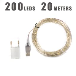 30m 50m 100m 200m LED String Lights Street Fairy Light Waterproof for Outdoor Christmas Fairy Lights Holiday Wedding Decoration
