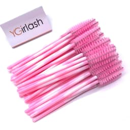 50/10 PCS/Pack Disposable Eyelash Swab Mini Individual Lash Applicators Mascara Brush Eyelashes Extension For Maquillaje Makeup