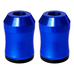 2Pcs Aluminum Alloy Magnetizer Demagnetizer Ring for 6.35mm Screwdriver Bits - Magnetic Screw Ring Bit & Adapter for Repair Work