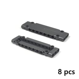 Technical Parts 64782 15458 Flat Panel Plate 1x5x11 1X3X11 Mechanical Building Blocks Car MOC Parts Brick Compatible All Brand
