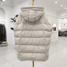 Winter Hooded Warm Mid Length Down Jacket Female Double Zipper Solid Parker Outwears Women 90% White Duck Down Loose Down Jacket