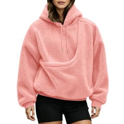 Unisex Fall And Winter Casual Fleece Solid Color Pet Pocket Hooded Sweatshirt Funny Pullover Sleeve Hoodie