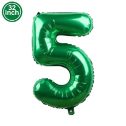 Multi Color Large Numbers 1 Balloon 32Inch 1 2 3 4 5 6 7 8 9 Birthday Ball Red Digit Bachelorette Balloons Figure Golob Balloons