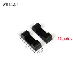 3D Floating PE Film Jewelry Display Frame Stand Holder Box 10/Unit Portable Brooch Coin Medal Suspension Storage Collection Case