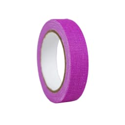 5Meter 6 Colors Neon Gaffer Cloth Tape Fluorescent Rainbow Color Party Non-Reflective Glow in The Dark Tape Under UV Black Light