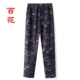 Extra Large Size 9XL Middle-aged Women Pants New Autumn Elastic High Waist Casual Trousers Winter Velvet Female Straight Pants