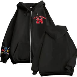 Heated Rivalry Shane Hollander Ilya Rozanov Hollanov 24 81 Zipper Hoodies Men Women Zip Up Sweatshirts Long Sleeves Jackets