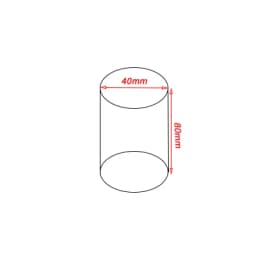Clear Acrylic Column Sheet Stamping Block Cosmetics Display Stand Photography Props Ornaments Rings Jewelry Holder Perfume Riser