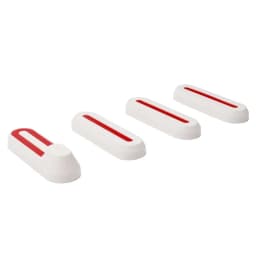 E-Scooter Various Reflective Stickers Wheel Cover Reflector Hub Cap Protective Shells for Xiaomi Mi 1S Pro 2 M365 Durable Parts
